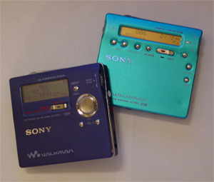 The Sony MZ-R909 and MZ-R900