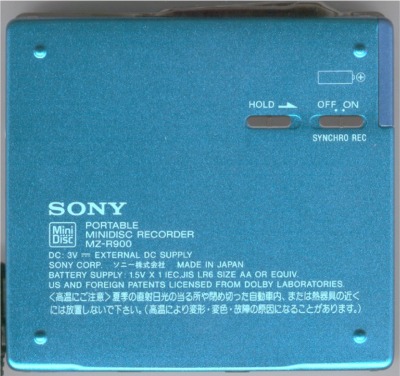 Sony MZ-R900