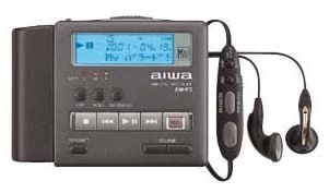 aiwa AM-F3 ポータブルMDレコーダー ポータブルプレーヤー オーディオ機器 家電・スマホ・カメラ 【お気に入り】