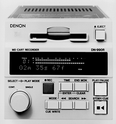 Tested to Power on only Denon DN-981F MiniDisc Cart Player 