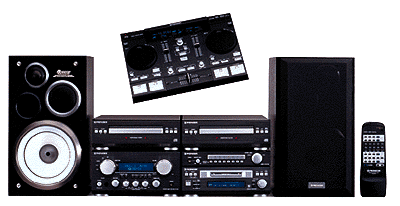 Pioneer sales bookshelf stereo