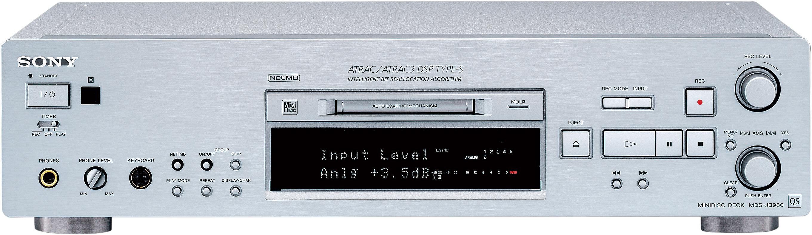 Sony  MDSJB 980    Mini Disc Lasereinheit   NEU! 