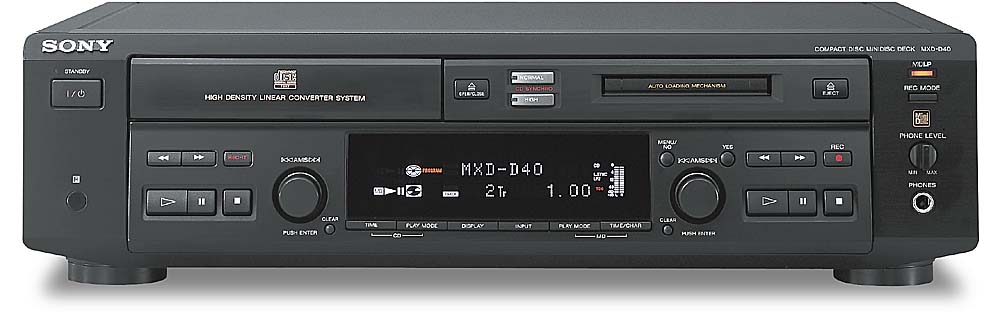 MD Community Page: Sony MXD-D40