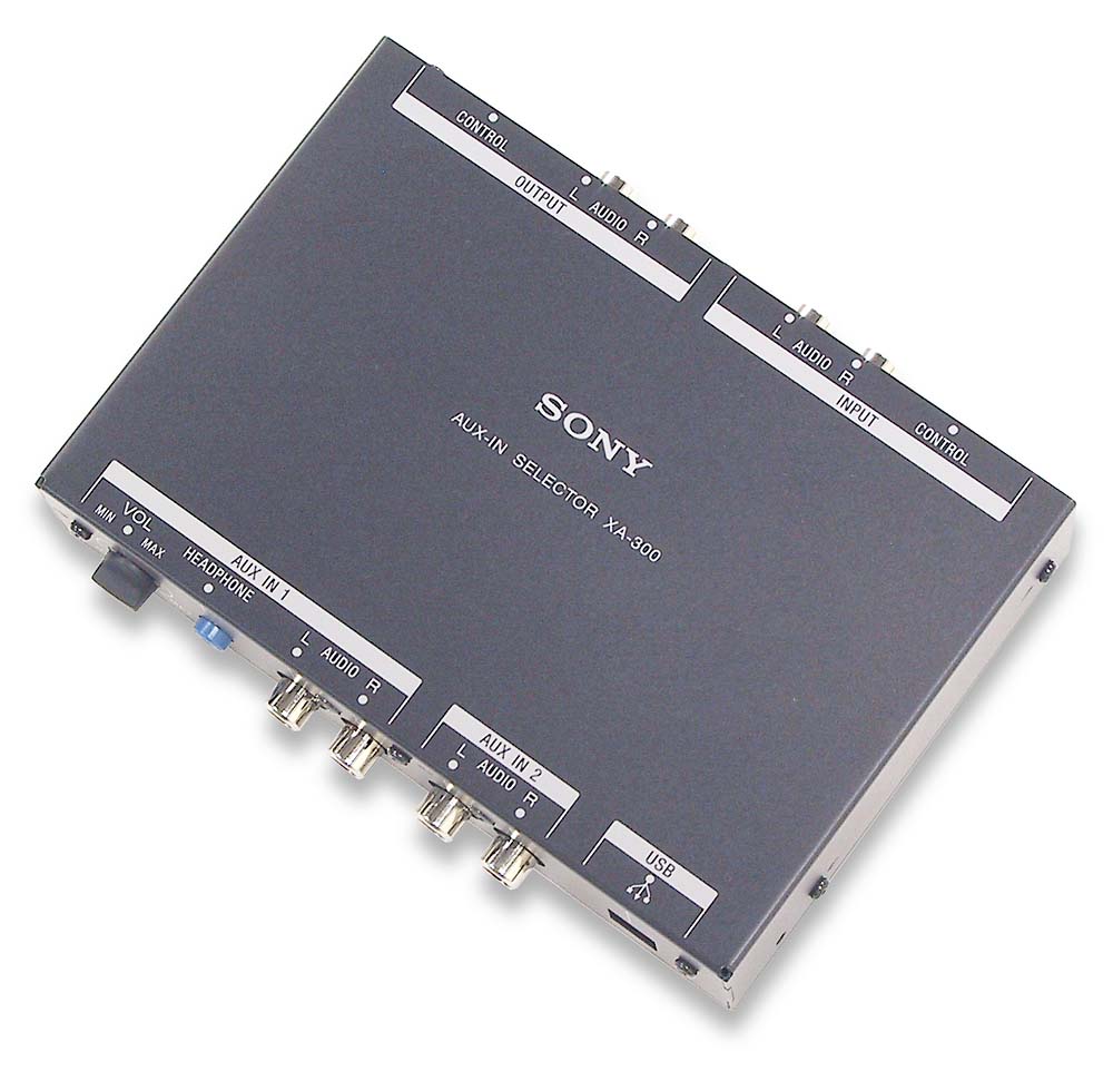 Sony shop aux adapter