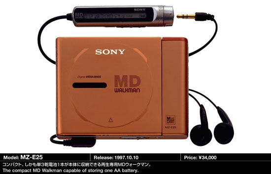 MD Community Page: Sony MZ-E25