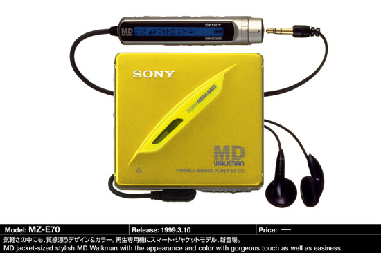 MD Community Page: Sony MZ-E70