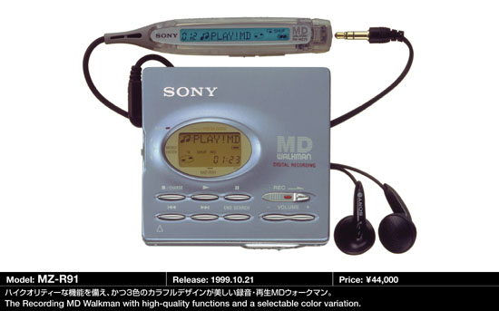 MD Community Page: Sony MZ-R90/R91